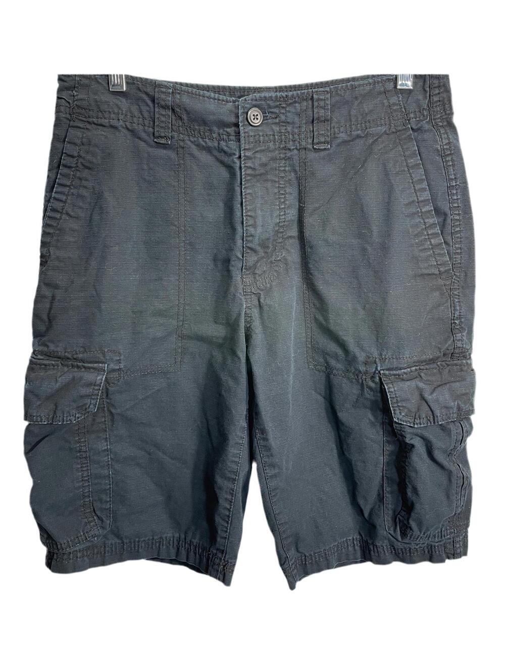 Goodfellow & Co Cargo Shorts Black Mens 30 Boys XL